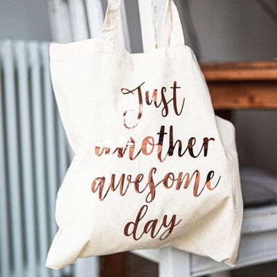 Iron-On Vinyl: Gold Glitter image number 2