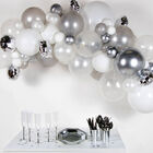 Silver Balloon Arch Garland image number 2