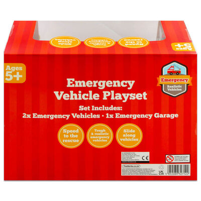 Emergency Vehicle Playset: Assorted image number 2
