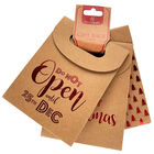 Christmas Mini Kraft Bags: Pack of 3 image number 1