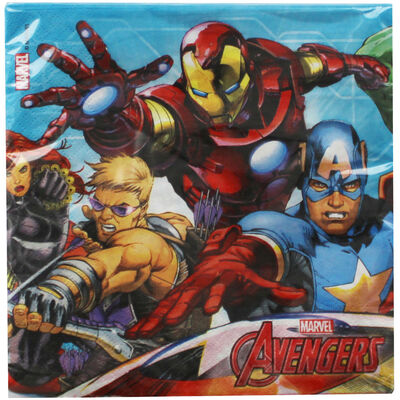 Avengers Paper Napkins - 20 Pack image number 1