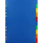 A4 Coloured Dividers - 10 Pack image number 1