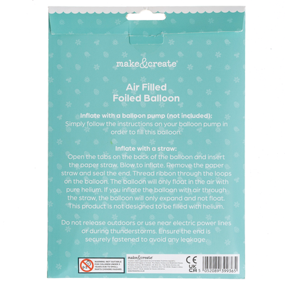 Easter Air Filled Foil Balloons: Assorted image number 3