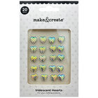 Iridescent Mini Hearts - 20 Pack image number 1
