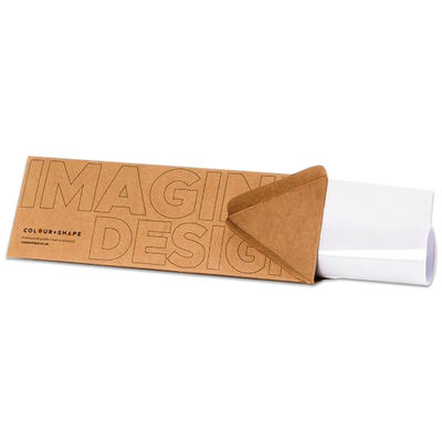 Colour & Shape Heat Transfer Vinyl: White image number 1