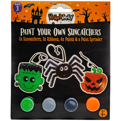 Paint Your Own Halloween Suncatchers image number 1