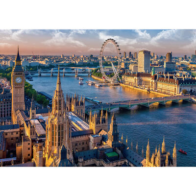 London Scene 1000 Piece Jigsaw Puzzle image number 2