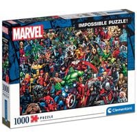 Clementoni Marvel 1000 Piece Impossible Jigsaw Puzzle