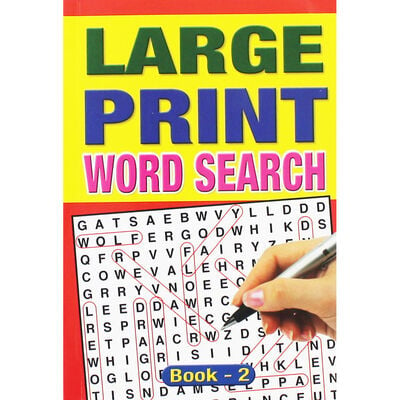 Large Print Wordsearch: Assorted image number 4