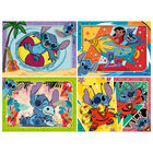 Disney Stitch 4-in-1 Jigsaw Puzzles image number 2