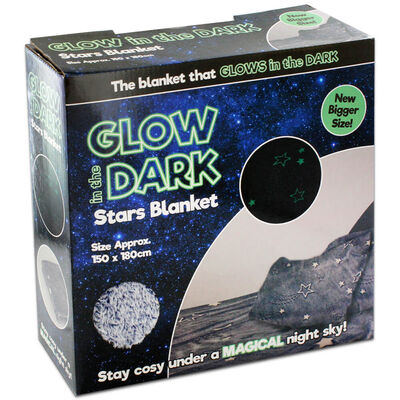 Glow in the Dark Stars Blanket image number 1