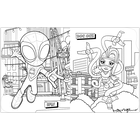 Marvel: Spidey & Friends: Colour By Shapes image number 3