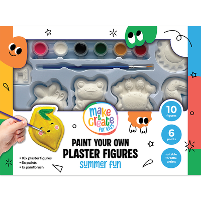 Paint Your Own Plaster Figures: Summer Fun image number 1