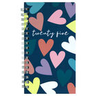 Hearts 2025 Week to View Slim Diary image number 1