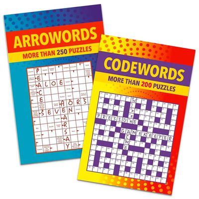 Arrowords & Codewords Puzzle Bundle image number 1