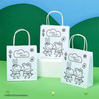 Peppa Pig Colour Your Own Easter Party Bag