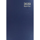 A5 Blue 2020 Week to View Diary image number 1
