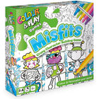 Colour & Play Misfits Crazy Character Building Game image number 1