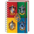 A5 Harry Potter House of Crests Notebook image number 1