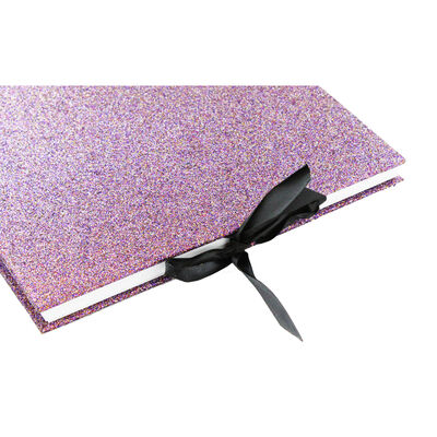 Purple Glitter Scrapbook - 8x8 Inch image number 4