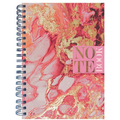 A4 Wiro Pink Quartz Notebook image number 1