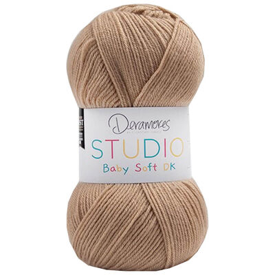 Deramores Studio Baby Soft DK: Sand Yarn 100g image number 1