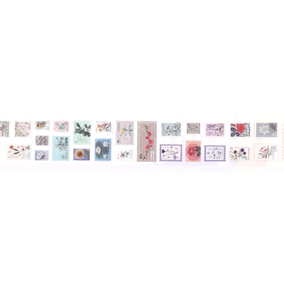 Vintage Stamp Sticker Roll: 3cm x 5m image number 3