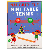 Christmas Naughty Elf Mini Table Tennis