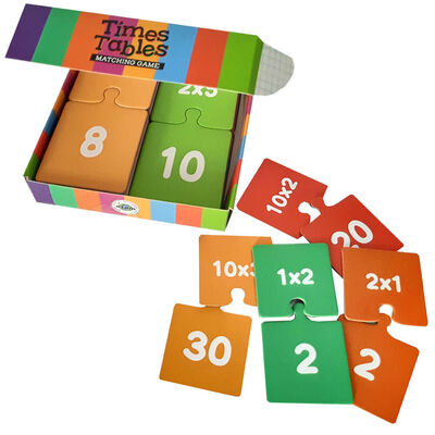 Times Tables Matching Game From 0.50 GBP | The Works