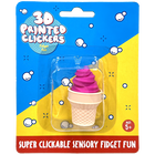 3D Bakery Food Printed Clickers: Assorted image number 1