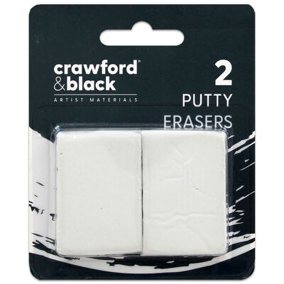 Crawford & Black Putty Eraser: Pack of 2 From 1.00 GBP