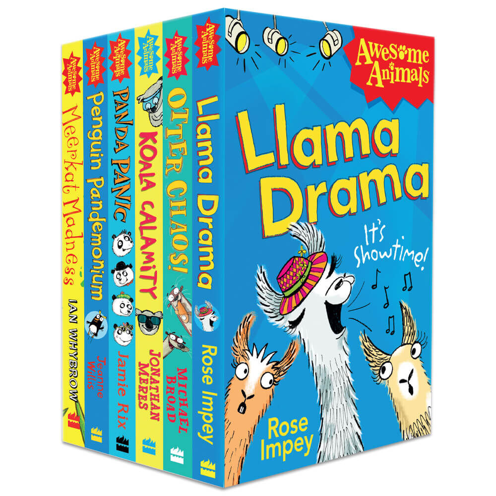 Awesome Animals: 6 Book Box Set By Various | The Works