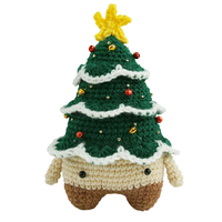 Festive Crochet Kit: Christmas Tree Friend