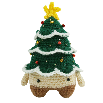 Festive Crochet Kit: Christmas Tree Friend image number 2