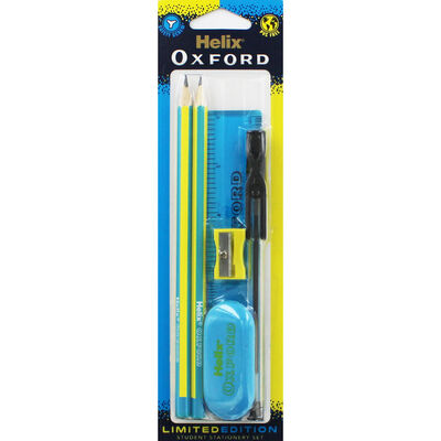 Helix Oxford Limited Edition Student Stationery Set - Blue image number 1