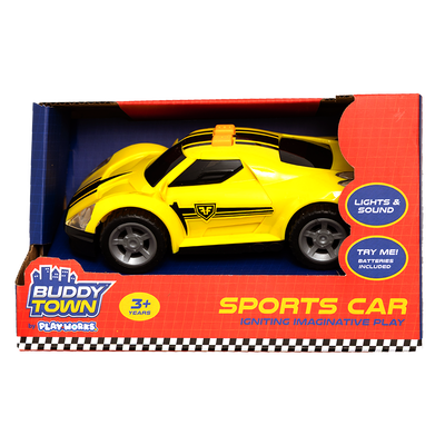 Playworks Buddy Town Sports Car: Assorted image number 1