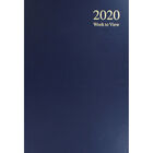 A4 2020 Blue Week to View Diary image number 1