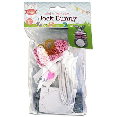 Make Your Own Easter Sock Bunny image number 1