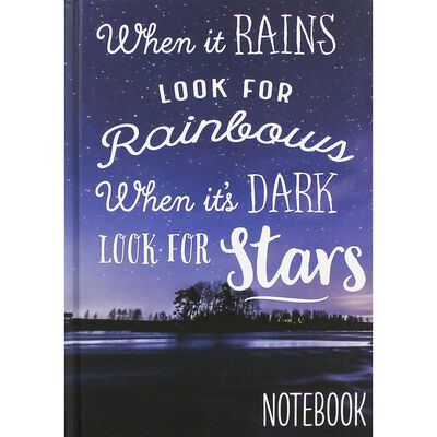 A5 Casebound When It Rains Notebook image number 1