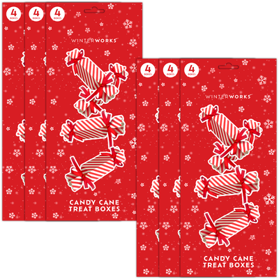 Candy Cane Cracker Treat Boxes Bundle image number 1