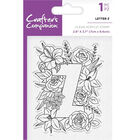 Crafters Companion Clear Acrylic Stamp - Floral Letter Z image number 1