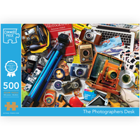 The Photographer's Desk 500 Piece Jigsaw Puzzle