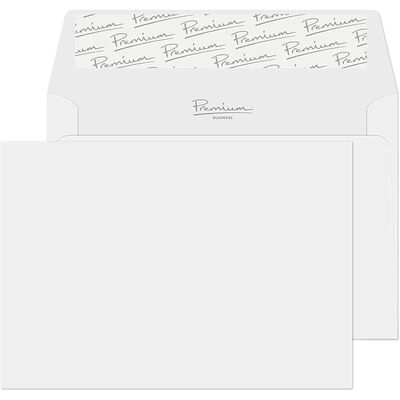 Brilliant White Wove Envelopes C6 Pack of 50 image number 1