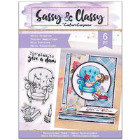 A6 Sassy & Classy: Hello Gorgeous Photopolymer Stamp