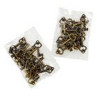 Antique Brass Metal Key Charms - 2 Packs image number 1