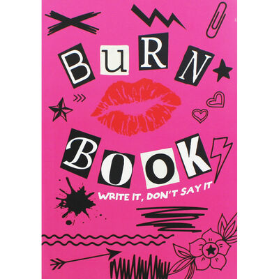 A5 Flexi Burn Book Lined Notebook image number 1