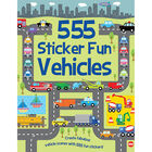 555 Sticker Fun: Vehicles Activity Book image number 1
