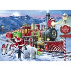 North Pole Train 1000 Piece Jigsaw Puzzle image number 2