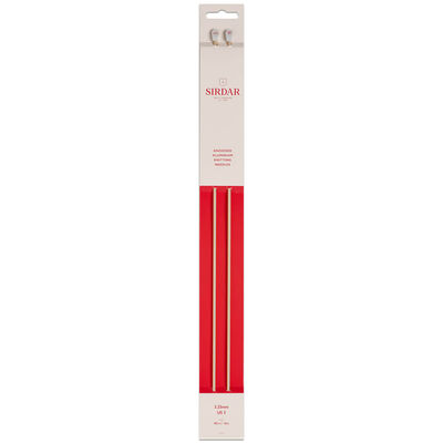 Sirdar Single Point Knitting Needles: 40cm x 3.25mm image number 1