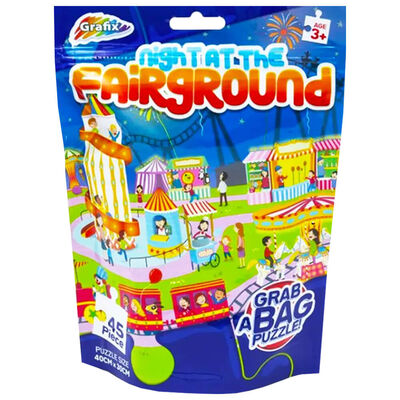 Grafix 45 Piece Fairground Puzzle Bag image number 1